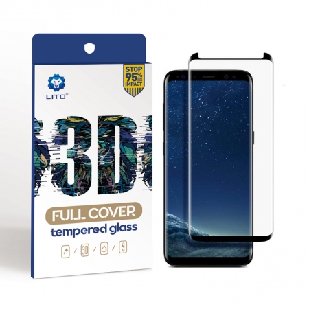 Samsung Galaxy S8 Plus Full Cover Полный клей для закаленного стекла 