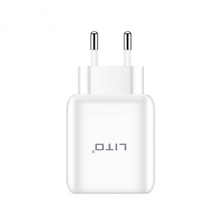 Quick Charge 3.0 Европейское USB-зарядное устройство Адаптер питания Зарядная вилка со светодиодной подсветкой 