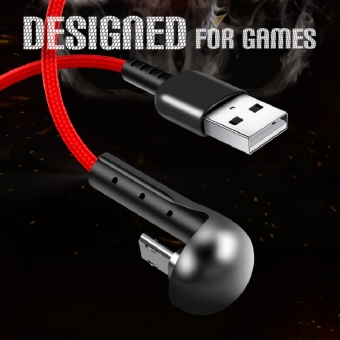 Высокое качество анти-Перелом локоть зарядная линия плетеный нейлоновый материал быстрый USB игровой кабель зарядного устройства