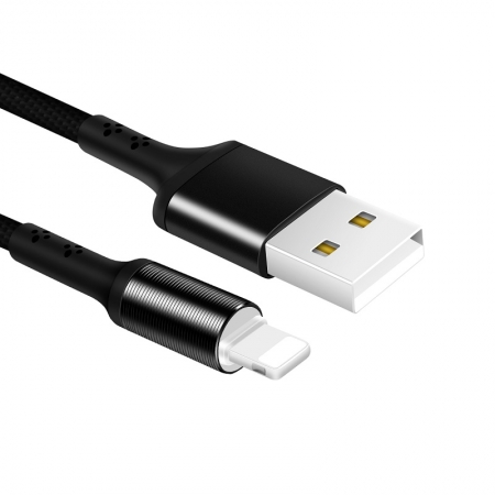 Breathing Light Ткань Плетеный Быстрая зарядка Производительность Прочный USB-кабель для передачи данных 