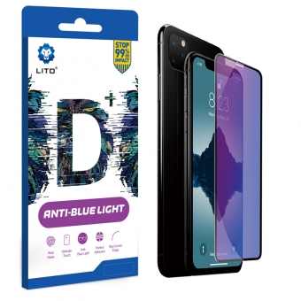 Лучшие D + Кривая Полное Покрытие Полный Клей Анти-Синий Свет Фильтр Закаленное Стекло-Экран Протектор Для iPhone для продажи