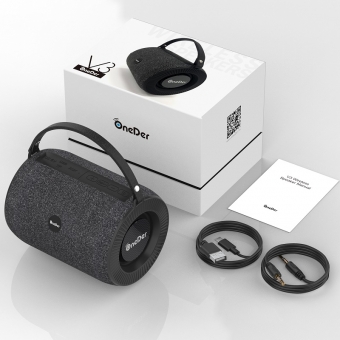 Лучшие OneDer V3 Премиум качество звука Портативный широко совместимый беспроводной Bluetooth-динамик для продажи