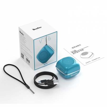 OneDer V16 Мини Портативный интеллектуальный беспроводной Bluetooth-динамик со встроенным микрофоном 