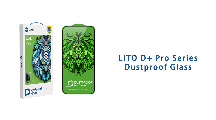 LITO D+ Pro Пыленепроницаемая защитная пленка из закаленного стекла