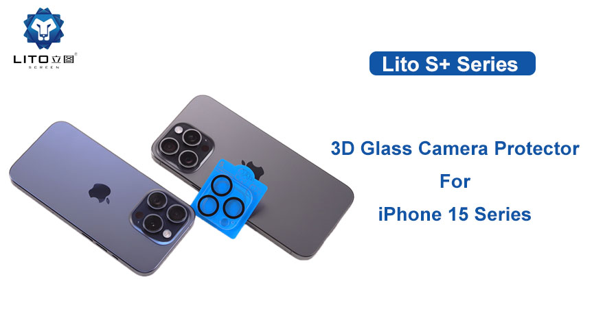Ультрапрозрачная 3D-защита объектива камеры iPhone 15 серии