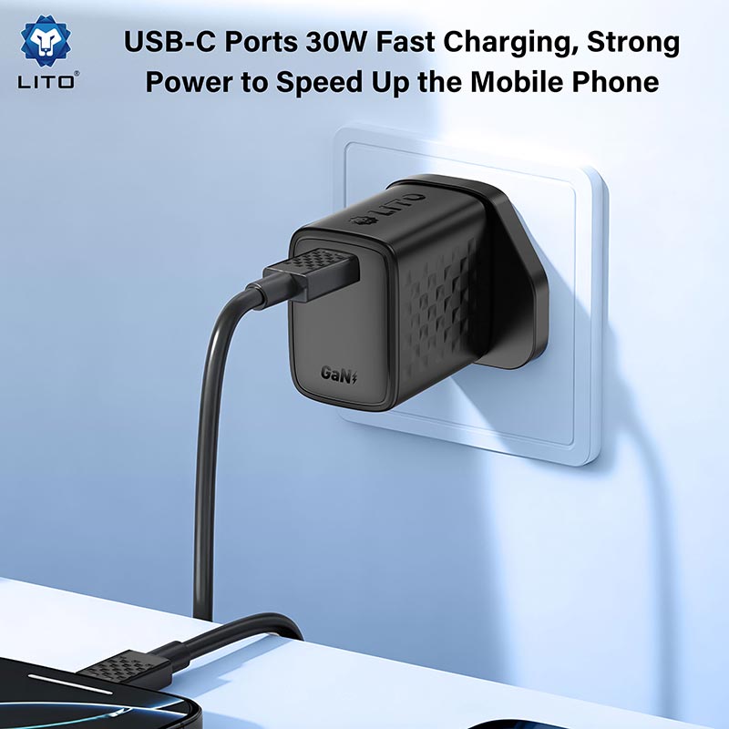 30W GaN Phone Charger 30W GaN Phone Charger