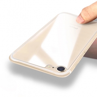 Iphone 8 высокой четкости с прозрачной задней стенкой из закаленного стекла