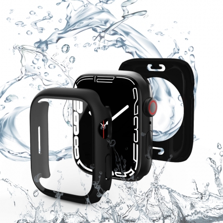 Оптовая IP68 водонепроницаемый жесткий ПК Apple Watch чехол защитный чехол для iwatch 41 мм 45 мм
 
