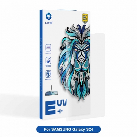 Оптовая продажа Lito Liquid Glue УФ-стекло Защитная пленка для экрана для Samsung S24
         