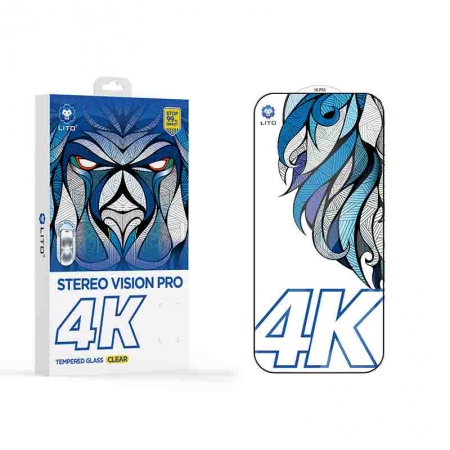 Защитное закаленное стекло LITO D+ MAX 4K CLEAR 