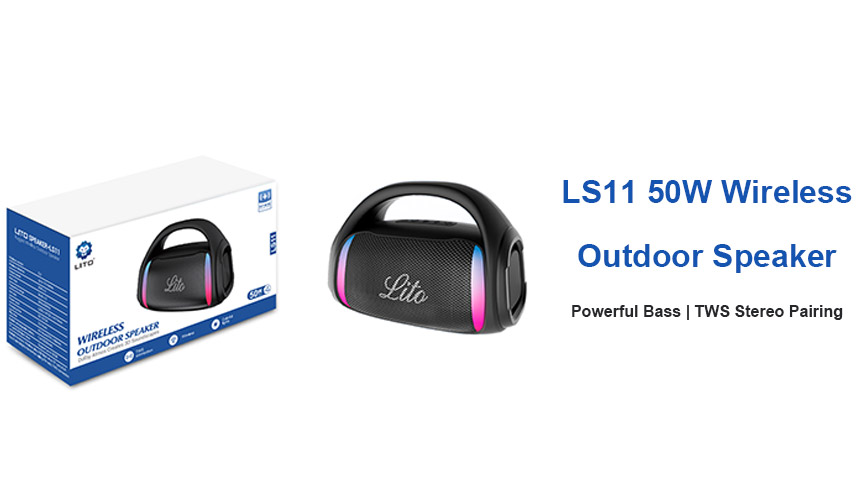 Беспроводная уличная колонка Lito LS11 50 Вт