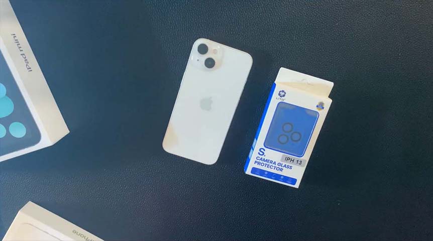 iPhone 13 Pro Max 3D Clear Full Glue Full Cover Glass Len Защитная пленка для экрана камеры
