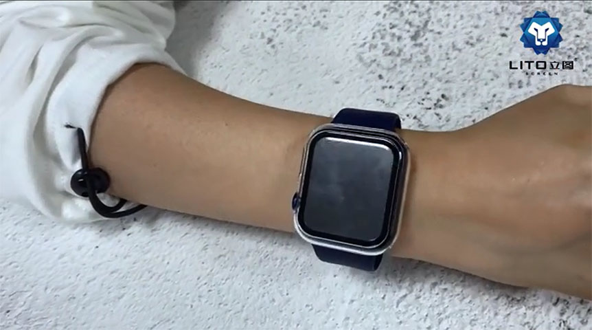  [ .Новый ] Apple Watch Полнокрытый Закаленный стеклянный протектор экрана с бампером ПК