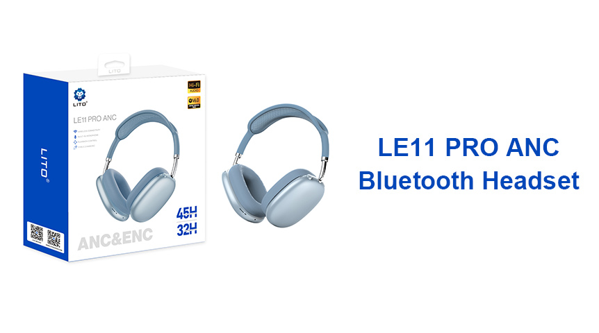 Расширьте свои плейлисты с помощью Bluetooth-гарнитуры LE11 PRO ANC