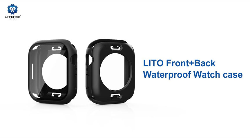 Lito 360 Водонепроницаемый чехол iwatch для iphone 7 серии 41мм 45мм.
