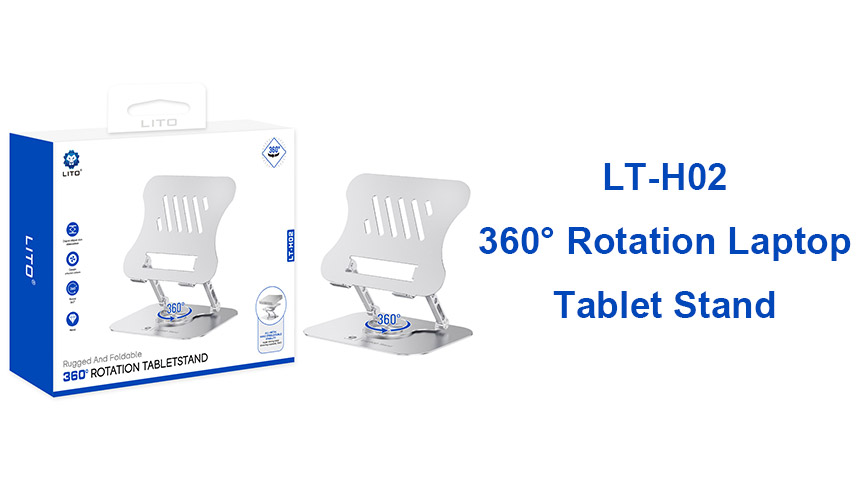 Обновите свое рабочее место: подставка для ноутбука и планшета LITO LT-H02 360° Laptop & Tablet Stand